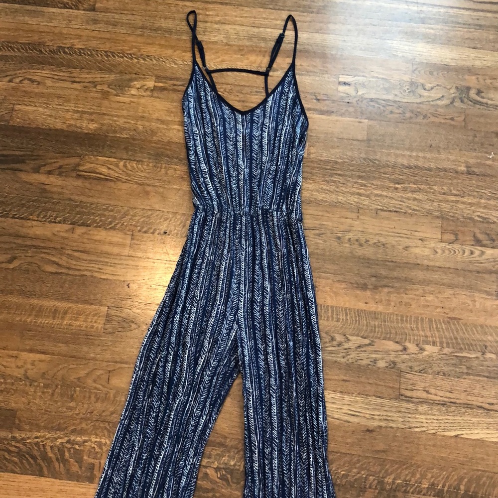 Vintage Havana Aztec Navy Romper